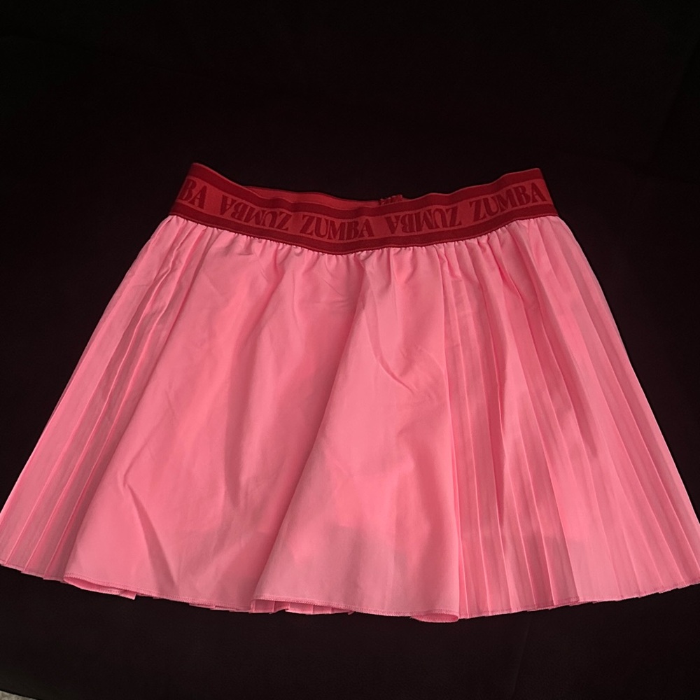 Zumba Fitness Pink Skater Skort-Small